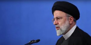 Il presidente dell'Iran Raisi recentemente scomparso.