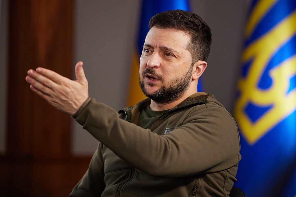 Il presidente ucraina Zelensky